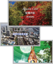 日本の美しい四季の変化や、心を鎮めるアート、脳のトレーニング、健康レシピ等、待ち時間を飽きさせず、心身をリラックスさせる人気番組を提供。